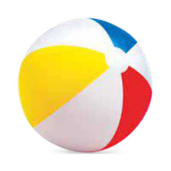 PELOTA INFLABLE BRILLANTE INTEX