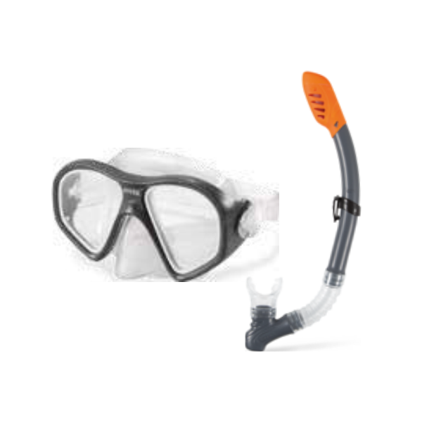 SET DE VISOR Y TUBO RESPIRADOR INTEX