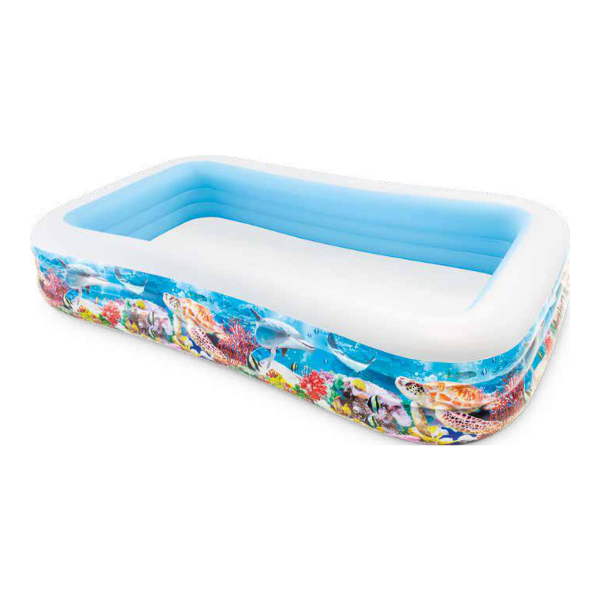 ALBERCA INFLABLE CON DISENOS DE