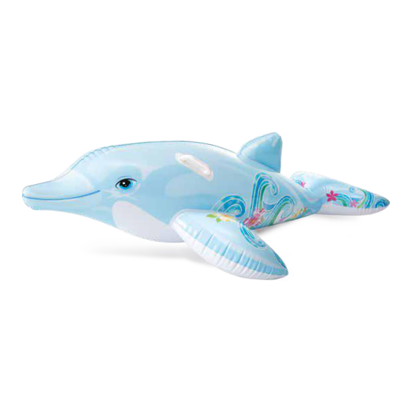 MONTABLE DELFIN INTEX AZUL